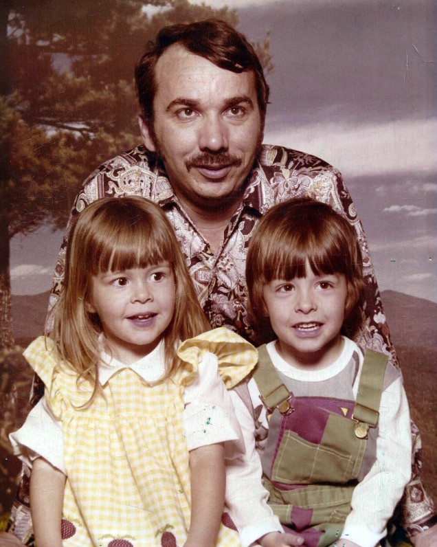 Me, Dad, Kerry the 70s